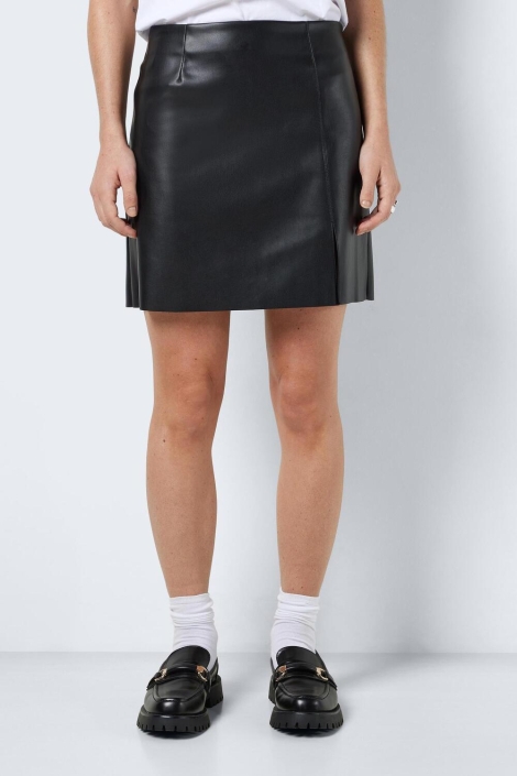 Noisy may nmclara penny pu hw slit skirt noos